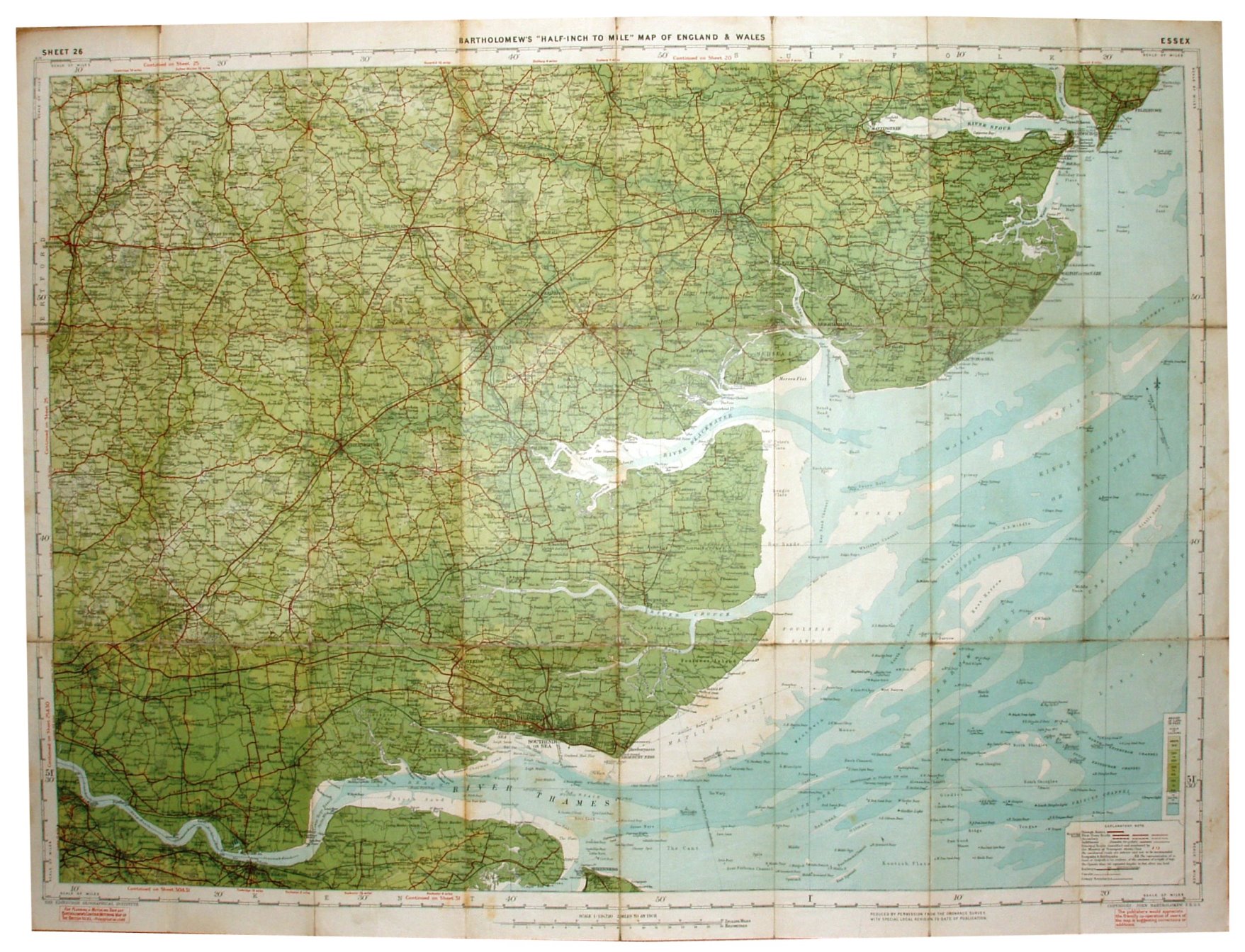 Bartholomew 1929, Sheet 26